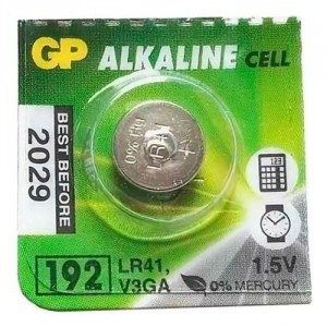 БАТАРЕЙКА GP 192/LR41/AG3 - (1ШТ)